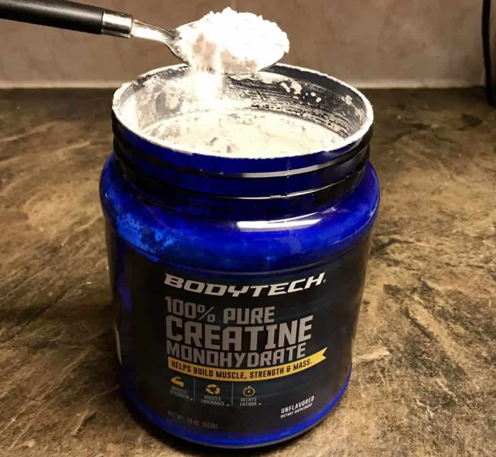 Creatine water retention