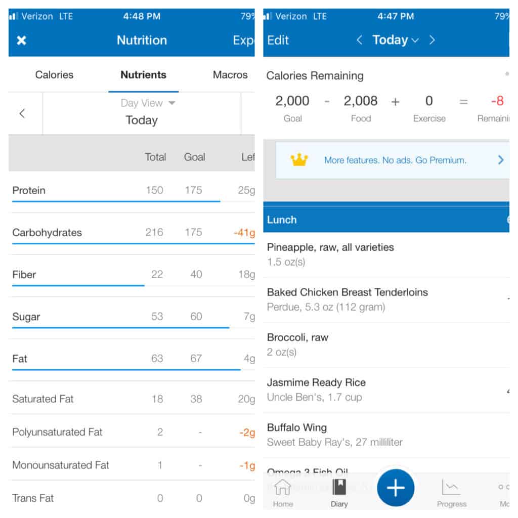 Flexible Dieting Tracking Macros